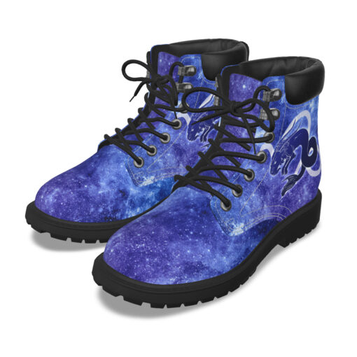 Capricorn Astrological Zodiac Sign Classic Boots - Image 2