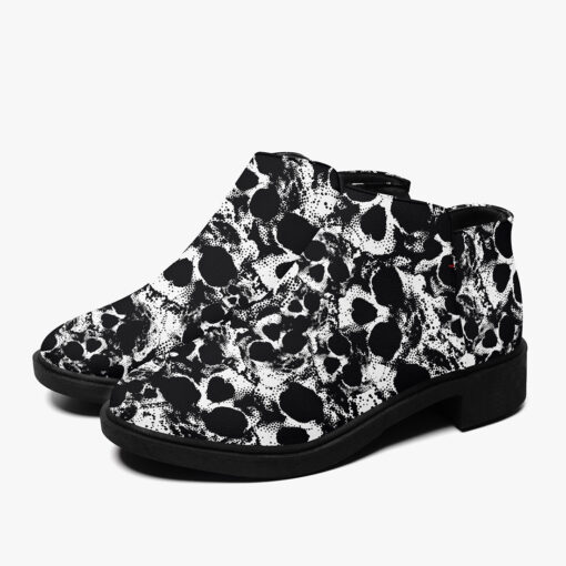 Skulls Grunge Pattern Fashion Boots - Image 5