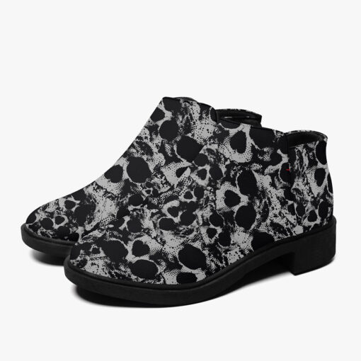 Skulls Grunge Pattern Fashion Boots - Image 5