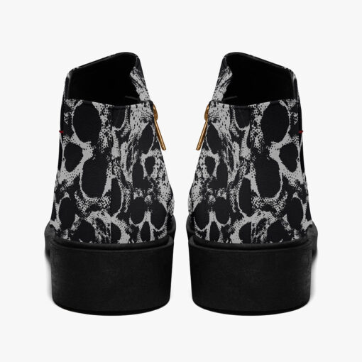 Skulls Grunge Pattern Fashion Boots - Image 6