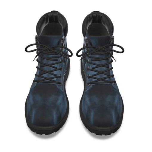 Smoke Cloud Scary Skull Classic Boots - Image 6