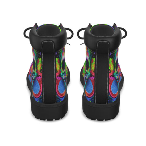 Skull Graffiti Art Classic Boots - Image 6