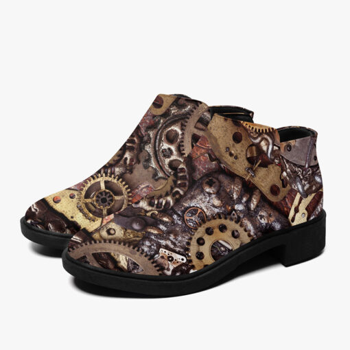 Steampunk Gears Fashion Boots - Image 5