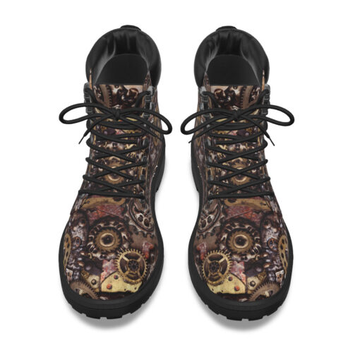 Steampunk Gears Classic Boots - Image 6