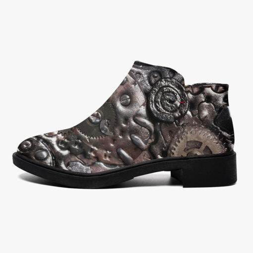 Steampunk Gears Fashion Boots - Image 4