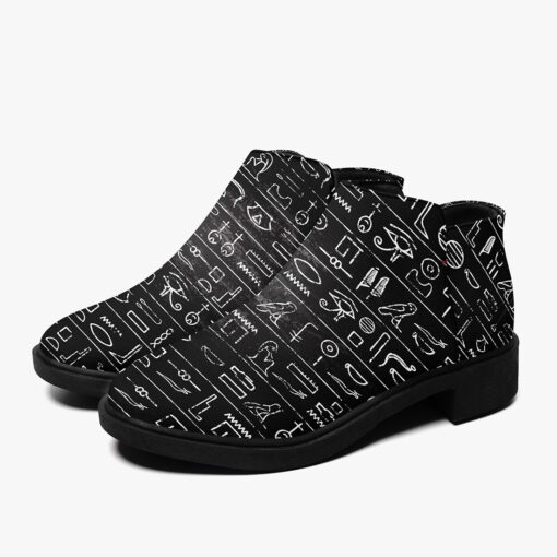 Egyptian Hieroglyphs Fashion Boots - Image 5