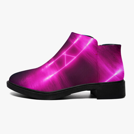 Fashion Boots Sci-Fi Neon Pink Blue - Image 4