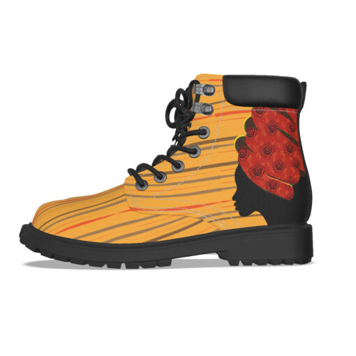 Turban Kente African Dashiki Classic Boots - Image 3