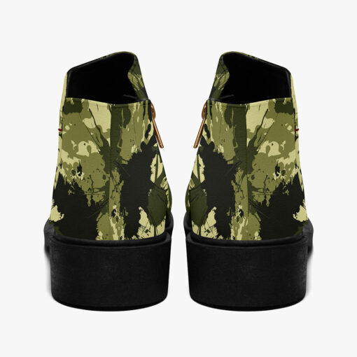 Ink Paint Splashes Camouflage Fashion Boots - Image 6