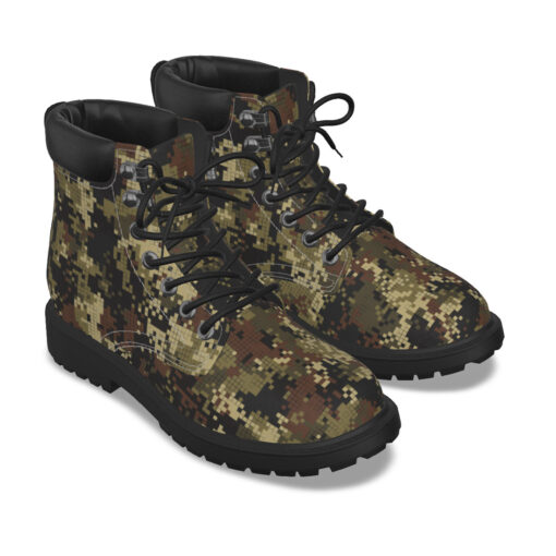 Digital Pixels Camouflage Classic Boots - Image 5