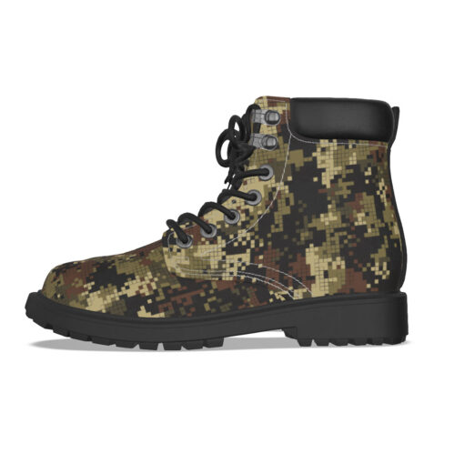 Digital Pixels Camouflage Classic Boots - Image 3