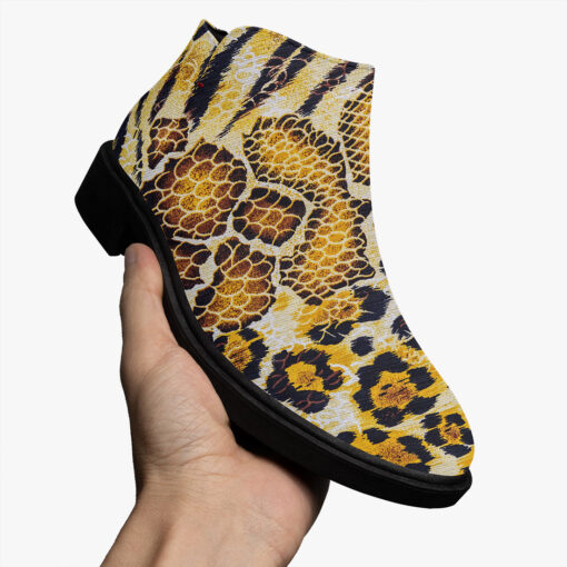 Tiger Snake Leopard Fashion Boots - Image 3