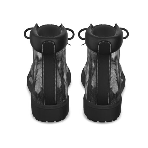 Black Feathers Plumage Classic Boots - Image 7