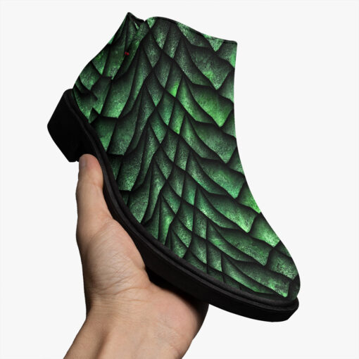 Green Dragon Scales Fashion Boots - Image 3