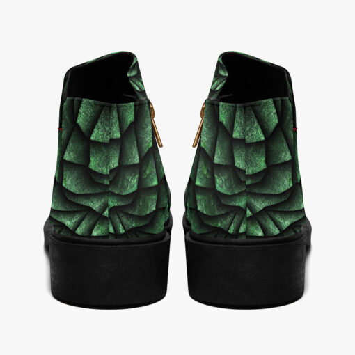 Green Dragon Scales Fashion Boots - Image 6