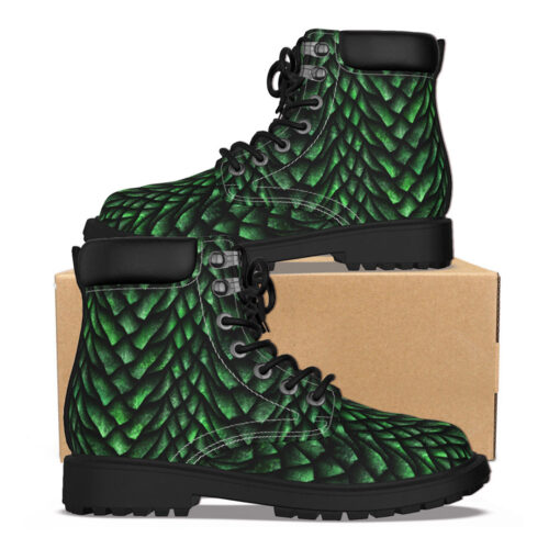 Green Dragon Scales Classic Boots