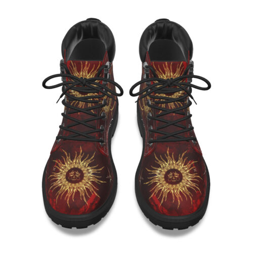 Mystical Sun And Moon Classic Boots - Image 7