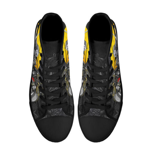 Dragon and Samurai High-Top Shoes - Image 3