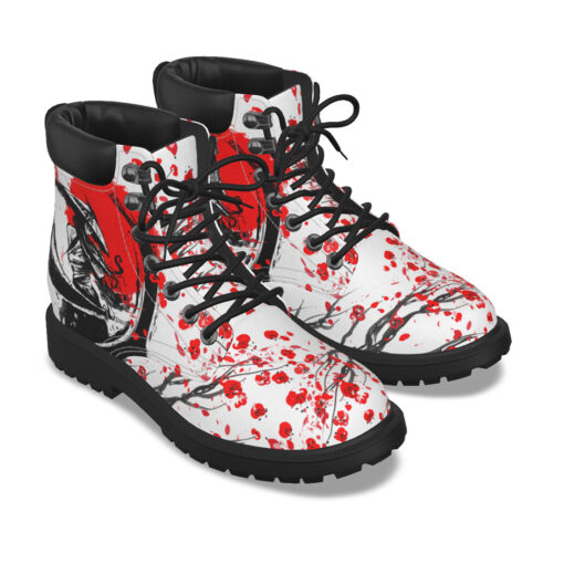 Samurai Sakura Bloody Sunset Classic Boots - Image 6