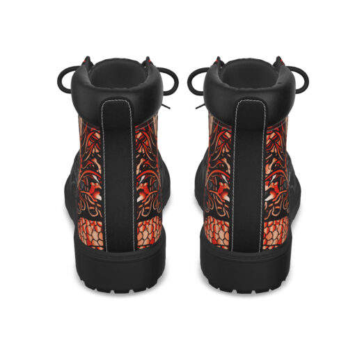 Red Chinese Dragon Classic Boots - Image 4