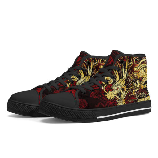 Golden Dragon High-Top Shoes - Image 2