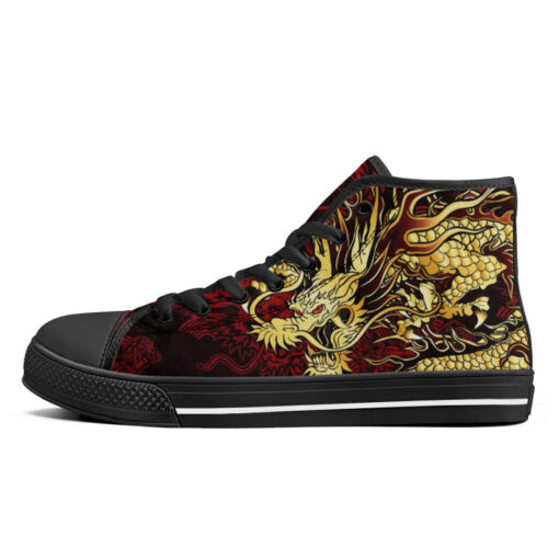 Golden Dragon High-Top Shoes - Image 4