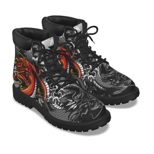 Bloody Dragon Art Classic Boots - Image 6