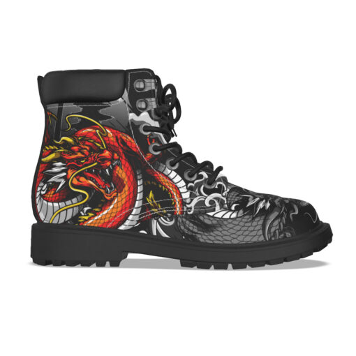 Bloody Dragon Art Classic Boots - Image 5