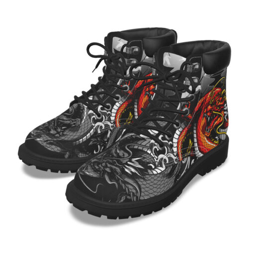 Bloody Dragon Art Classic Boots - Image 2