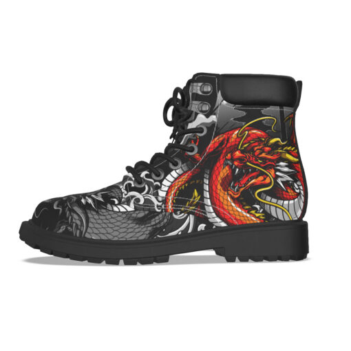 Bloody Dragon Art Classic Boots - Image 3