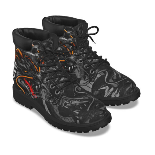 Fantasy Japanese Dragon Classic Boots - Image 5