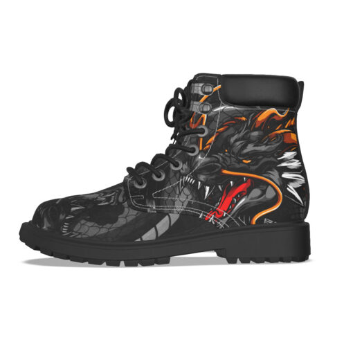 Fantasy Japanese Dragon Classic Boots - Image 3