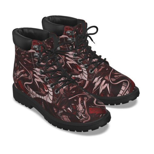 Vintage Asian Dragon Classic Boots - Image 6