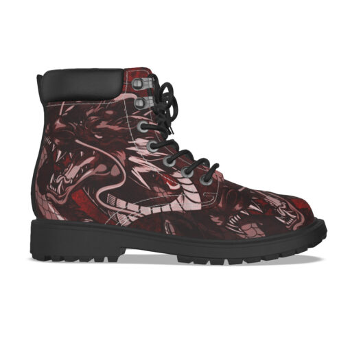 Vintage Asian Dragon Classic Boots - Image 5