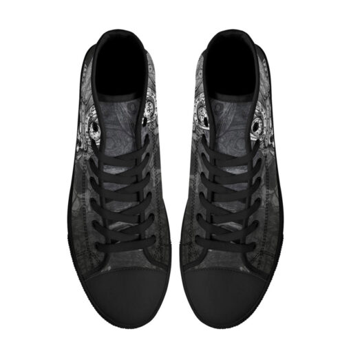 Samurai Skull High-Top Shoes - Image 3