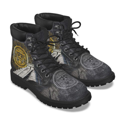 Aztec Wheel Calendar Classic Boots - Image 6