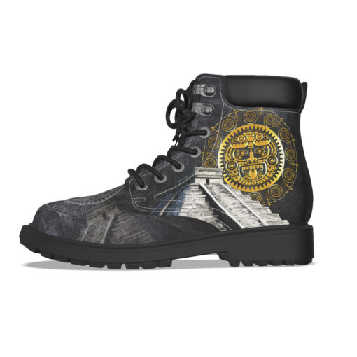 Aztec Wheel Calendar Classic Boots - Image 3