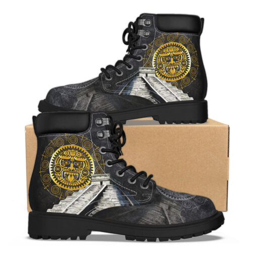 Aztec Wheel Calendar Classic Boots