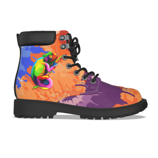 Multicolored Chameleon Classic Boots - Image 5