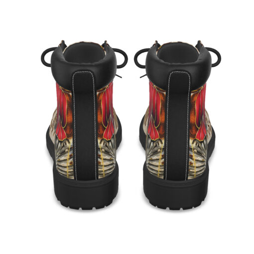 African Red Turban Classic Boots - Image 4