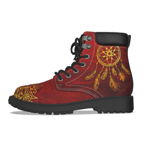 Dream Catcher Mandala Classic Boots - Image 3