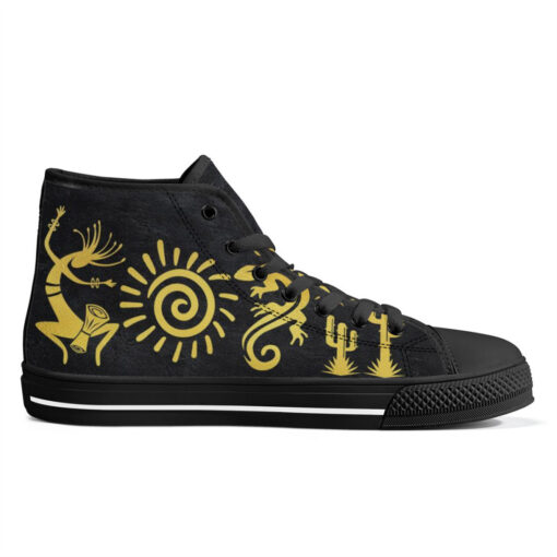 Kokopelli Figures High-Top Shoes - Image 5