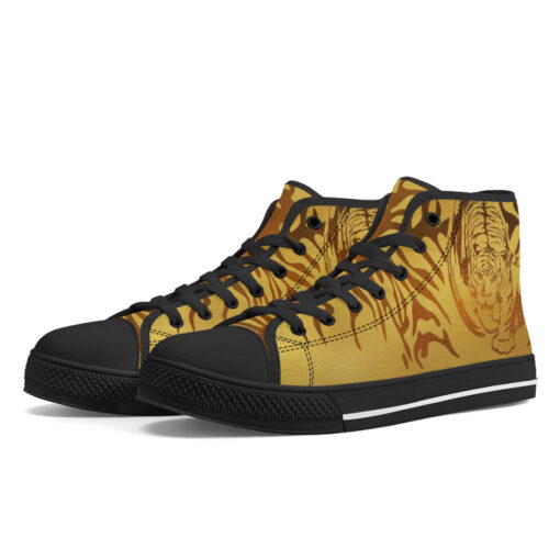 Gold Tiger Hunting High-Top Shoes - Image 2