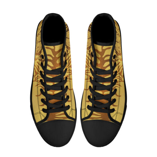 Gold Tiger Hunting High-Top Shoes - Image 3