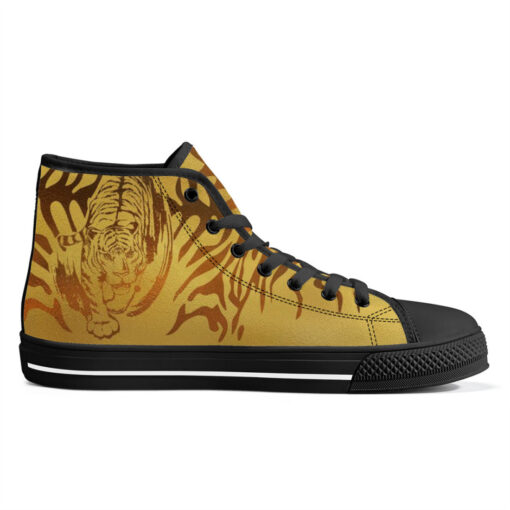 Gold Tiger Hunting High-Top Shoes - Image 5