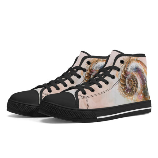 Nautilus Shell High-Top Shoes - Image 2