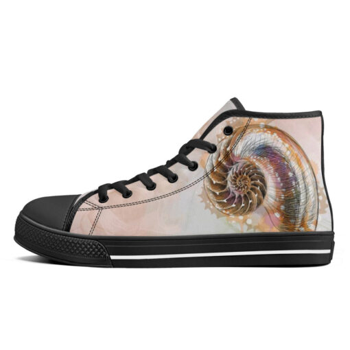 Nautilus Shell High-Top Shoes - Image 4