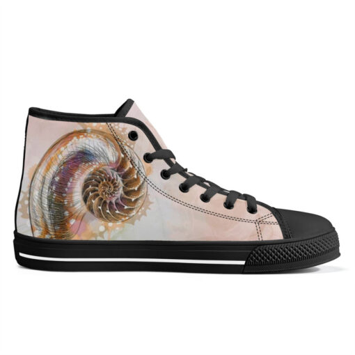 Nautilus Shell High-Top Shoes - Image 5