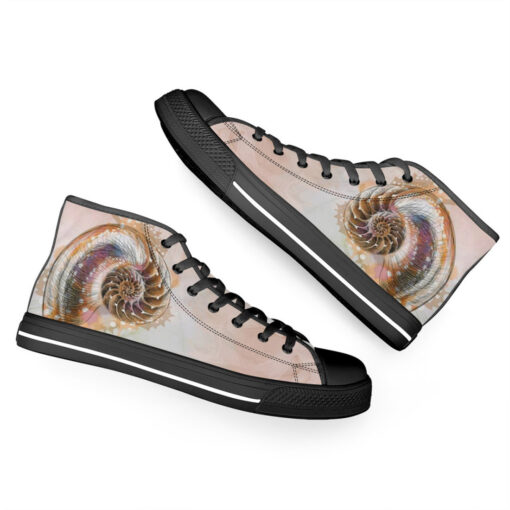 Nautilus Shell High-Top Shoes - Image 6