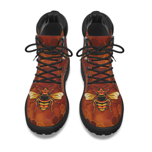 Bee Hexagons Classic Boots - Image 7